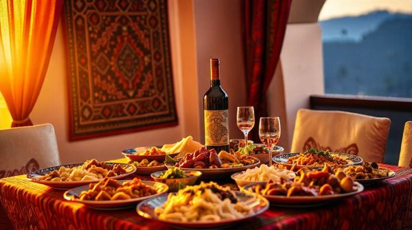 Accords culinaires et cépages du vin marocain à découvrir
