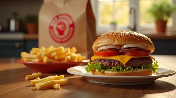 Pain, viande et garniture : choisir son burger livré à domicile